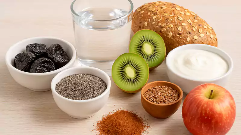 ۱۰ ماده غذایی برای پیشگیری از یبوست؛